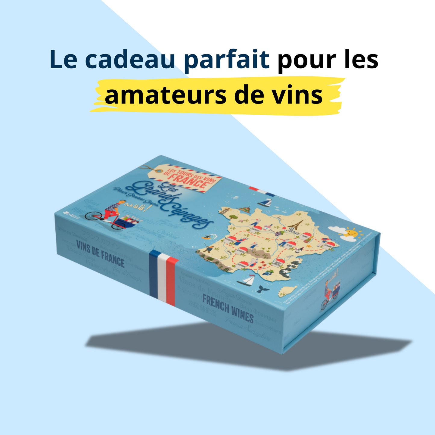 Les Grands Cépages - Coffret vin immersion pour les Vino'Curieux